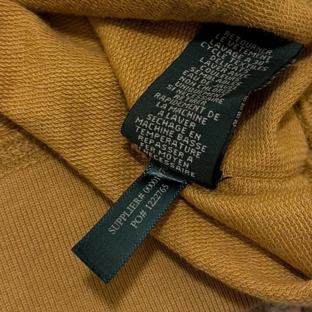 Vintage Ralph Lauren Jeans Military Zip Jacket | Tan | Size XL - Picture 4 of 5